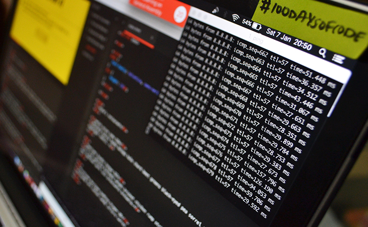What Steps You Should Take To Ensure Your WordPress Website Is Secure. Website Security. WordPress Security. Image of a computer running code.